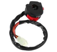 Motorcycle Push Button Switch Plastic Handlebar Accessory for Scooter | Kill Start Ignition Control, Streamlined Layout, Upgrade Replacement, Daily Commuting and Emergency Stopping Use