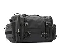 Motorcycle PVC Motorcycle For Seat Bag 20-40-60L Rear Tail SaddleBag Universal Motorcycle Luggage Trunk Tail Tool Bag Shell Saddle Bag Motor Pannier Bag