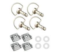 Motorcycle Quick Release D-ring Turn Clip Race Fairing Fastener For Off-Road Scooter Street For Suzuki For Ducati For Aprilia 19mm,Motorcycle Accessories