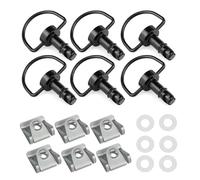 Motorcycle Quick Release D-ring Turn Clip Race Fairing Fastener For Off-Road Scooter Street For Suzuki For Ducati For Aprilia 19mm,Motorcycle Accessories