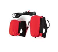 Motorcycle Racing Digital Tire Warmer Tyre Blanket Cover 1Pair Front Rear 120/200 120/190 17inch for SuperBike Sportbike Comprehensive(Red)