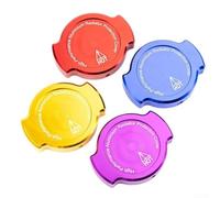 Motorcycle radiator cap cover aluminum alloy compatible with NMAX155 XMAX300 Y15 LC135 FOSHA 300 models offering stylish customization (Purple)