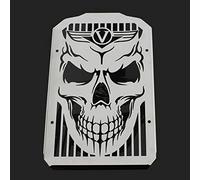 Motorcycle Radiator Cover Bezel Grill Grille Guard Protector for Kawasaki Vulcan 900 VN900 Custom 2010-2019 Metal plating CHROME
