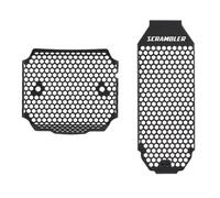 Motorcycle radiator cover Motorcycle Accessories Radiator Grille Guard Oil Cooler Cover Protector For Ducati Scrambler800 Scrambler 800 2015-25 Motorcycle grille(Scrambler LOGO SET)