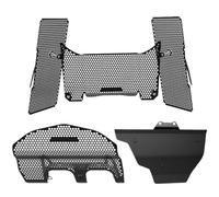 Motorcycle radiator cover Motorcycle Radiator Grille Oil Cooler Engine Cylinder Head Guard Protector For Ducati Multistrada V4 S Sport 2021-2023 Motorcycle grille(A1-Black 1 Set)