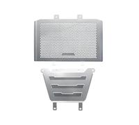 Motorcycle radiator cover Oil Cooler Guard Radiator Guards Motorcycle Accessories Engine Radiator Cover Protection Fit For Cfmoto 450MT 2024 2025(C-Silver NO LOGO)
