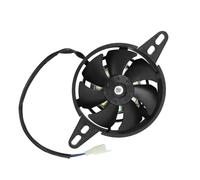 Motorcycle Radiator Fan Motorcycle Cooling Fan Engine Cooling High Efficiency Direct For Atv Quad Go Kart With Black Paint Coating Compact Design