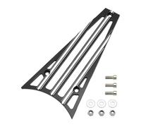 Motorcycle Radiator Grille Radiator Guard Water Radiator Frame Grill Cover Guard Fit For Harley Ultra Electra Limited Low Touring Street Glide Road(Black A)