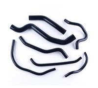 Motorcycle Radiator Hose Kit for 2006-2011 FZ1 Fazer FZS1000S Silicone Radiator Coolant Water Hose Tube Kit 2007 2008 2009 2010(Red)