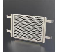 Motorcycle Radiator Protector For Tiger For Sport 660 2022-2025 For 2023 2024 Aluminum Radiator Grille Guard Grill Protection Cover Motorcycle Accessories(A silver)