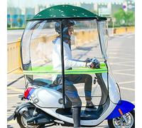 Motorcycle Rain Cover - Waterproof Mobility Scooter Rainproof Cover | Electric Car Canopy Umbrella | Battery C