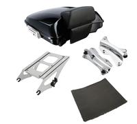 Motorcycle Razor Trunk Backrest Mount Rack Docking For Touring Road King Glide 2014-2025