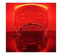 Motorcycle Rear Air Deflector With Lights Wind Screen Fairing Windshield Deflectors For GL1800 For Goldwing 1800 Windscreen(Red)