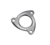 Motorcycle Rear Axle Fork Cap Nut Cover Wheel Axle Slider Screw Decoration For NMAX AEROX NVX 125 155 160 NMAX155 Anti-Fall Protector Frame Slider(Titanium)