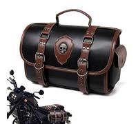 Motorcycle Rear Bag - Side Frame Guard, Large-Capacity Tool for Storage, Heavy-Duty Pouch, Water-Resistant Pack with Shock-Shielding, Storage-Expansion Box for Touring Commuting and Repairing