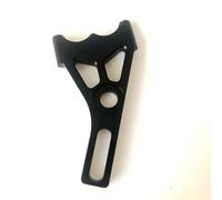 Motorcycle Rear Brake Caliper Bracket Adapter For 220mm Disc Compatible With 82mm Radial Caliper Fits Rpm Adelin Style Electric Scooter(Black)