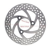 Motorcycle Rear Brake Disc Fit For 220mm Disc Electric Scooter Moped 200& Motorcycle Rear Drum brake disc with 70mm Hole Conversion Tightening Ring Motorbike Rotors(200MM)