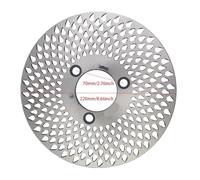 Motorcycle Rear Brake Disc Fit For 220mm Disc Electric Scooter Moped 200& Motorcycle Rear Drum brake disc with 70mm Hole Conversion Tightening Ring Motorbike Rotors(220MM Raindrops)