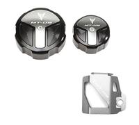 Motorcycle Rear Brake Fluid Cover For Yam&aha MT09 MT-09 TRACER 9/GT 2021 2022 Rear & Front Brake Fluid Reservoir Cap Cylinder Cover Oil Tank Guard Cover Protector