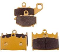 Motorcycle Rear Brake Pad Motorbike Brake Pad For ZR400 ZR 400 For Zephyr ZX-6R ZX 600 F1 F2(Front and rear)