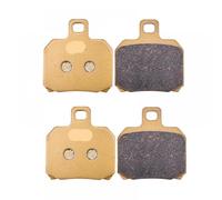 Motorcycle Rear Brake Pads Compatible With YP125 Majesty 2001-2009 YP125R X-Max X Max 2006-2010 YP 125 R XMax 10-2015 Models Fits Various(2pairs)