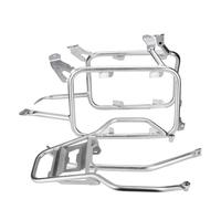 Motorcycle Rear Carrier For BMW R1250GS R1200GS LC For Adventure 2013-2019 Pannier Rack Stainless Steel Tail Box Frame Rear Cargo Carrier Shelf Holder(Silver A set)