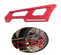 Motorcycle Rear Chain Heel Guard CNC Aluminum Chain Cover Fit for Honda CRF250L XR250 for Kawasaki KLX125-230 for Suzuki DRZ400 for Yamaha WR155 (Red)