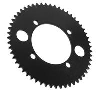 Motorcycle Rear Chain Sprocket Black 65 Teeth Steel Replacement