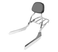 Motorcycle Rear Detachable Backrest Sissy Bar Luggage Rack Pad For Shadow For ACE VT400 For Aero VT750 VT 400 750 C2 RC44 2006-2013 Luggage Carrier Rack(Short Wire)