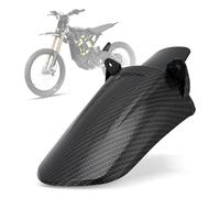 Motorcycle Rear Fender Dirt Bike Rear Fender Motorcycle Mud guard Protector for Electric Bike Surron Light Bee S/X - Carbon Fiber