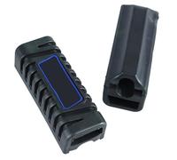 Motorcycle Rear Footpegs Plate Footrest Rubber Pad Cover Universally For Most Motorbike Model Shifter Levers Foot Peg