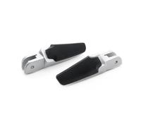 Motorcycle Rear Footrest Foot Pegs Pedals For DUCATI For Monster 1200 821 937 Footpegs Pedals Footrests(Silver with cover)