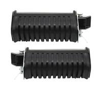 Motorcycle Rear Footrest, Rubber Metal Foot Pegs, Sturdy Pedal Pair with Anti Slip Design, Passenger Foot Pegs Rear Pedal Bracket with Multifunctional Use, Motorcycle Footrest for Riding Comfort