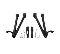 Motorcycle Rear Footrests Foot Pegs | Motorbike Footpegs For SUZUKI GSXR600 GSX-R 750 K6 K7 2006 2007(Sand Black)