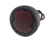 Motorcycle Rear LED Tail Light Motorcycle Tail Brake Light License Plate Round Rear Lamp for Chopper Bobber