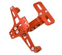 Motorcycle Rear License Plate Frame Holder Adjustable Scooter Motorbike Aluminum License Number Plate Bracket