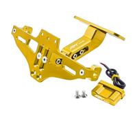 Motorcycle Rear License Plate Tail Frame Holder Bracket Turn Signal Light For KYMCO AK550 AK-550 AK 550 2017 2018 2019 2020 2021 2022 2023 2024