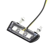 Motorcycle Rear Light | Dirt Bike License Plate Rear Lamp,Waterproof Brake Lamp, Quick-Release Motorbike Accessories for Outdoor Adventure