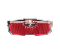 Motorcycle Rear Light For Luggage Bike Bicycle Rear Reflector Tail Light Rack Battery Powered Reflective Taillight Bicycle Accessories Motorbike Rear Tail Light