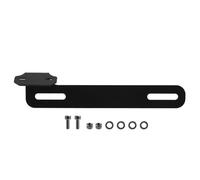 Motorcycle Rear Light Mount Bracket Holder For Video For Camera Mounts License Plate Pressure Base Right Left Adapter Tail Tidy Motorbike(Left)