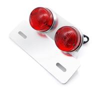 Motorcycle Rear Light Unit Universal Original Twin Round Motorbike Rear Stop/Tail Light