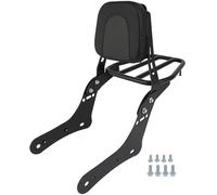 Motorcycle Rear Luggage Black Motorcycle Detachable Sissy Bar With Luggage Rack Backrest For For Vulcan S650 VN650 VN 650 2015-2019