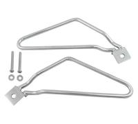 Motorcycle Rear Luggage For H&arley For Spo&rtster 883 For Iron For XL883N For Dyna For Fat Bob FXDF 2PCS Motorcycle Support Saddle Bag Bracket Rear Cargo Carrier