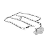 Motorcycle Rear Luggage For Sportster Iron XL 883 1200 2004-2021 Motorcycle Chrome Black Rear Fender Luggage Rack Support Shelf Solo Seat(Chrome)