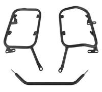 Motorcycle Rear Luggage For Suz&uki For V&STROM 650 For DL650 2017-2022 Motorcycle Tail Trunk Top Case Saddlebag Panniers Bracket Stainless Steel Luggage Rack(Black Pannier Rack)