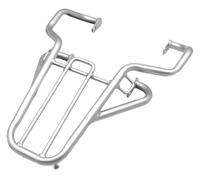 Motorcycle Rear Luggage For Y&amaha For XT 250 For XT250 For Serow 1985-2005 Motorcycle Cargo Shelf Bracket Rear Fender Rack Travel Saddlebag Luggage Carrier(Silver)