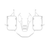 Motorcycle Rear Luggage Rack For BMW R1300GS 2024 Motorcycle Pannier Rack Roof Case Bracket Tail Box Saddlebag Suitcase Luggage Rack Holder(Silver One Set)