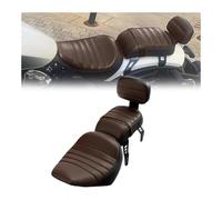 Motorcycle Rear Luggage Rack For I&ndian For Scout Bobber For Twenty ABS 2020 Motorcycle Driver Passenger Seat With Backrest Pad Racks For Motorbikes(Style a)