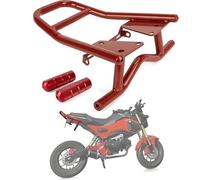 Motorcycle Rear Luggage Rack For MSX 125 SF 2013 2014 2015 2016 Accessories Motorcycle Luggage Rack Rear Rack Iron Support Storage Shelf Parts(Full Red)