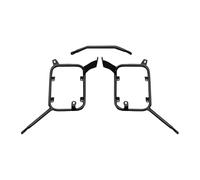 Motorcycle Rear Luggage Rack For Versys For 650 2010 2011 2012 2013 2014 Motorcycle Pannier Rack Suitcase Support Tail Trunk Case Box Saddlebag Luggage Bracket(Bk Pannier Rack)